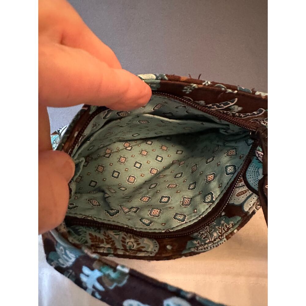 Vera Bradley Java Blue Handbag - Excellent Condition - Picture 4 of 5
